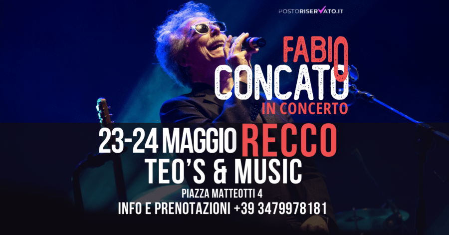 FABIO CONCATO LIVE